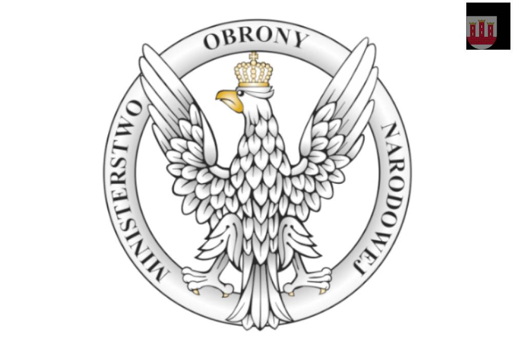 : Logotyp Ministerstwa Obrony Narodowej.